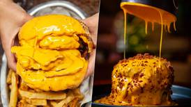 Un mar de cheddar: ¿Dónde venden la hamburguesa bañada en queso? 