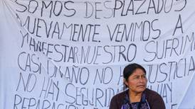 Desplazamiento forzado: Más de 200 indígenas de Chiapas exigen a AMLO reconocer su situación