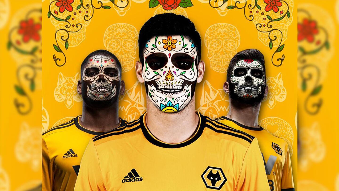 ¡El futbol mundial se unió a la mexicana celebración del Día de Muertos!