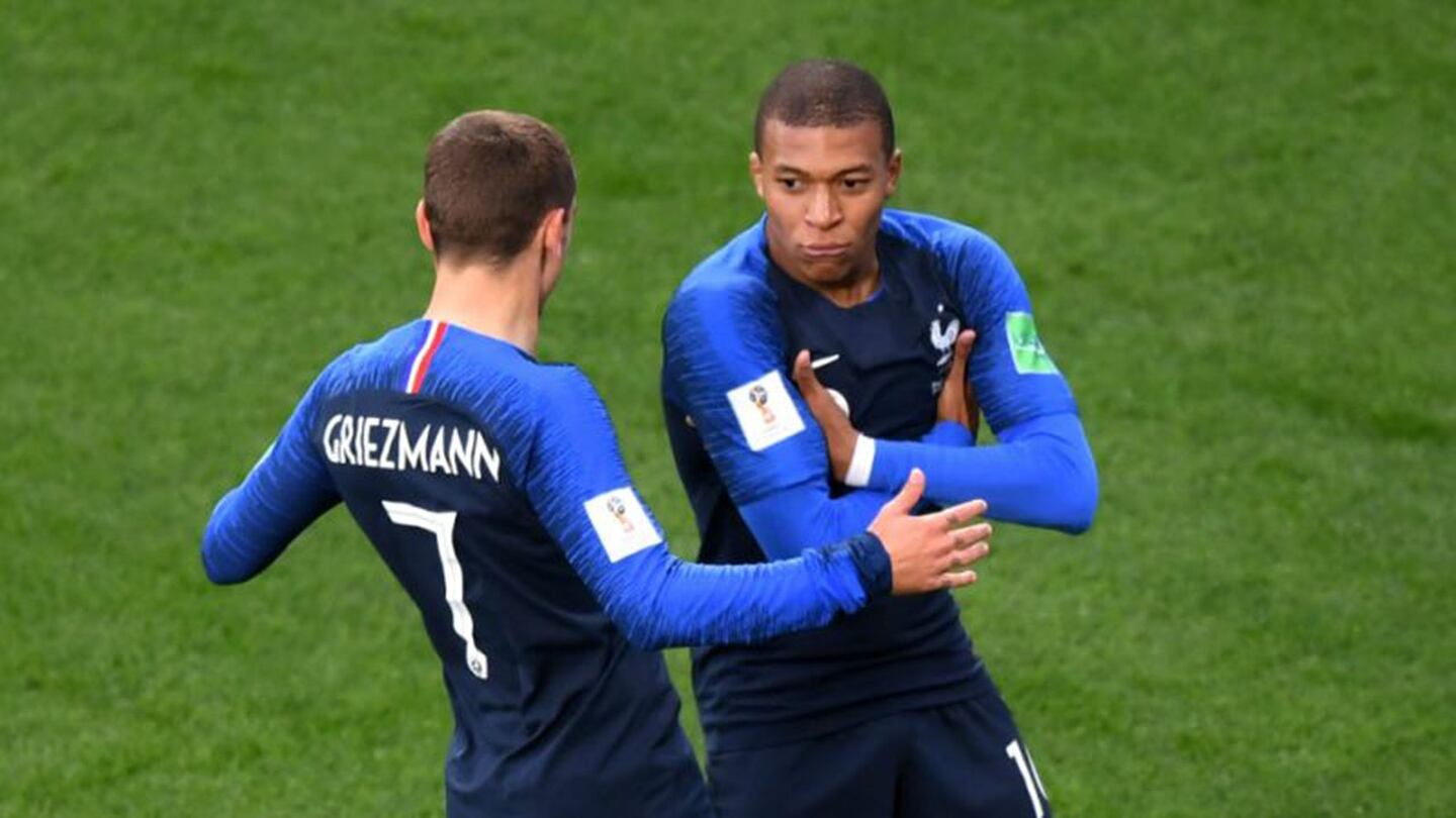 Griezmann y Mbappé, los más influyentes del fútbol francés