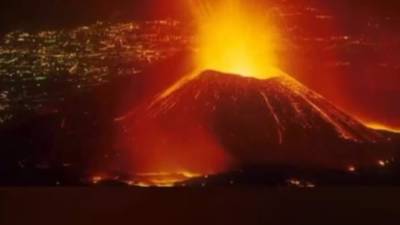 Hace erupción el volcán Nyiragongo, en el Congo