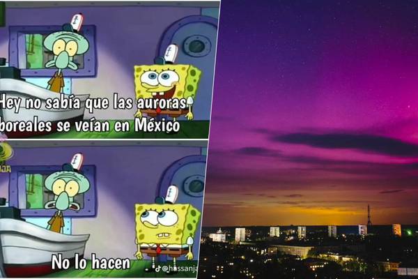 Memes de las auroras boreales en México: ¿‘El fin del mundo’ se aproxima por la tormenta solar?