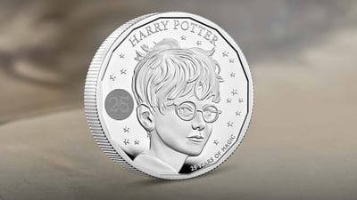 De Gringotts para el mundo: Acuñan moneda de Harry Potter en Reino Unido 