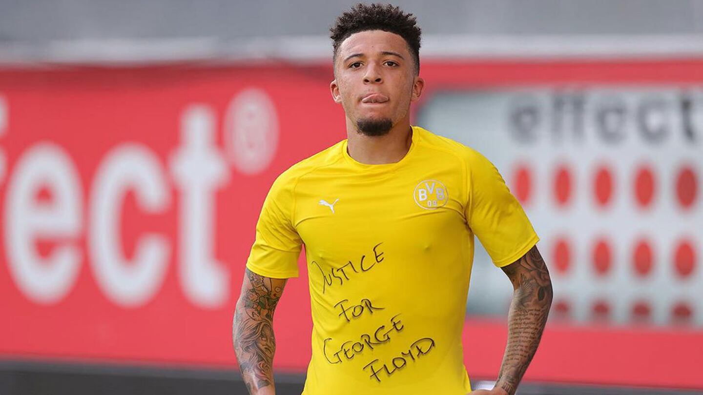 Jugadores en Alemania que mostraron apoyo por la muerte de George Floyd no serán sancionados