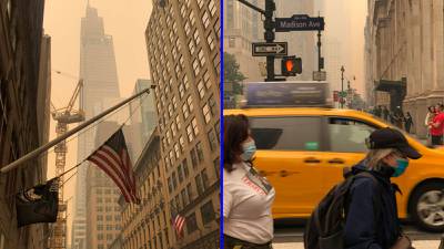 Así luce Nueva York por la contaminación: ‘Son las peores condiciones en 20 años’ (fotos y videos)