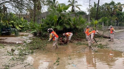 Tormenta tropical ‘Javier’: Suspenden clases en Baja California Sur por lluvias