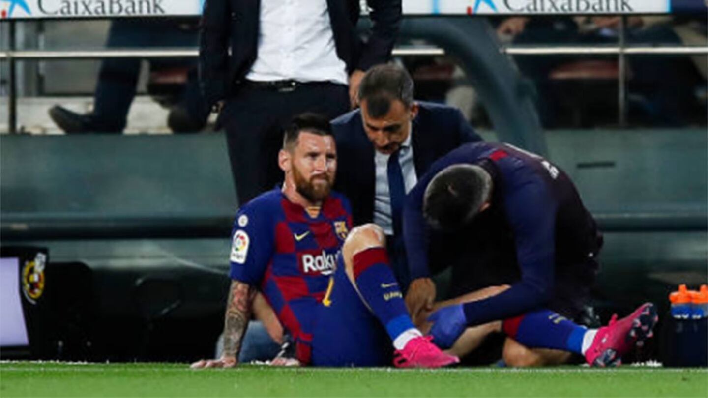 Valverde: 'No sé cuánto tiempo estará Messi de baja'