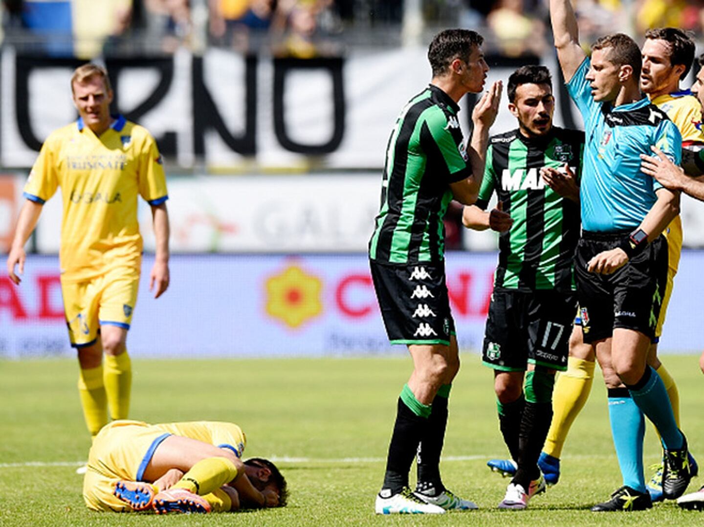 Frosinone perdió la categoría en la Serie A