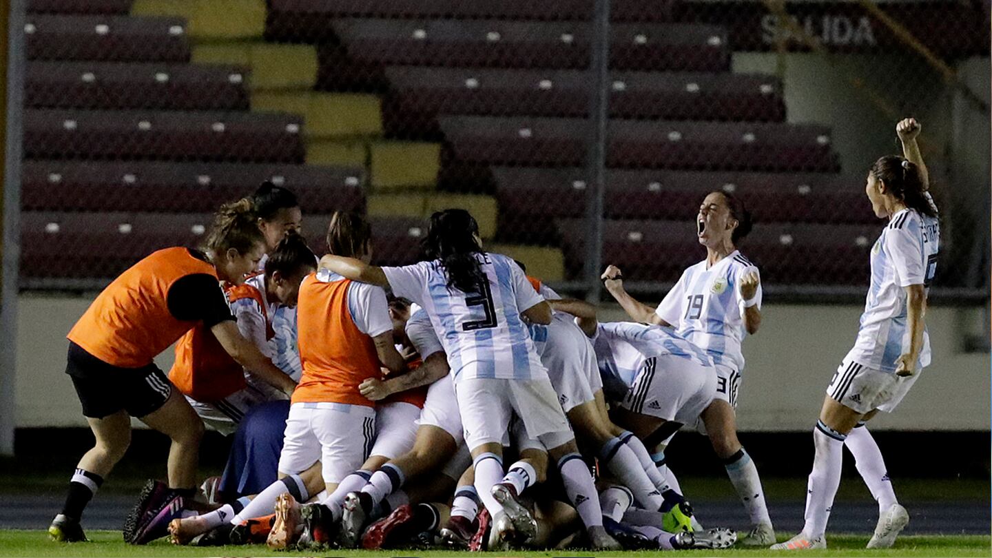¡Al Mundial! La selección argentina femenina selló el pasaje