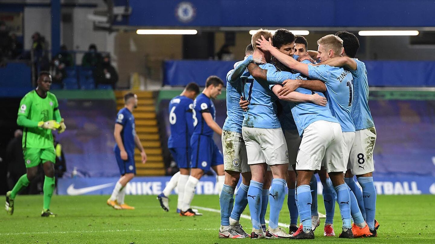 Manchester City agudiza la crisis del Chelsea con triunfo a domicilio