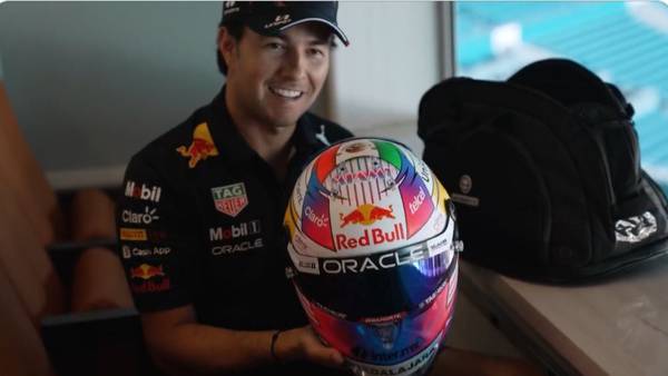 GP de Miami: ‘Checo’ Pérez estrenará edición especial de su casco