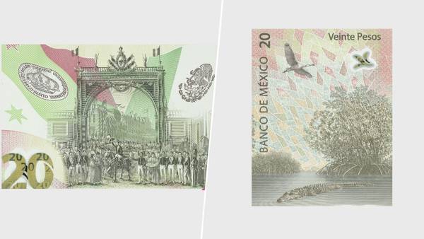 Nuevo billete de 20 pesos: Banxico ‘celebra’ Consumación de la Independencia