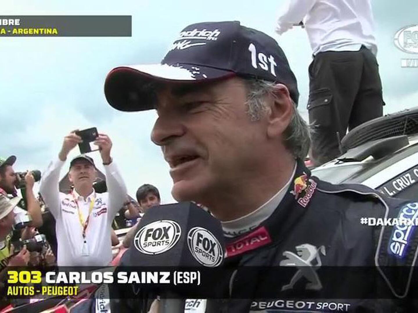 Carlos Sainz, tras ganar su segundo Dakar: 'Es una recompensa merecida'