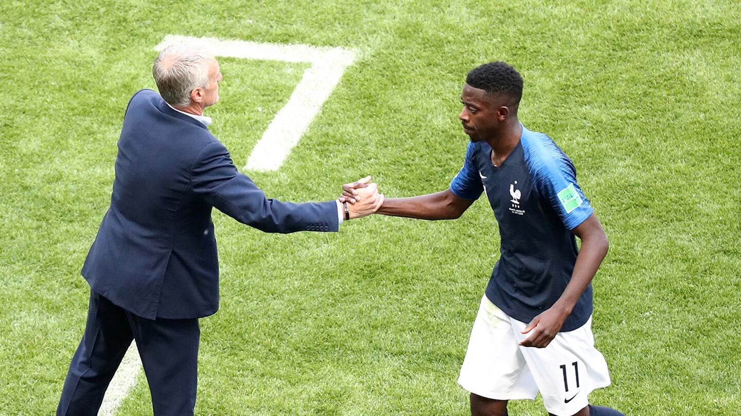 La crítica de Didier Deschamps hacia Ousmane Dembélé