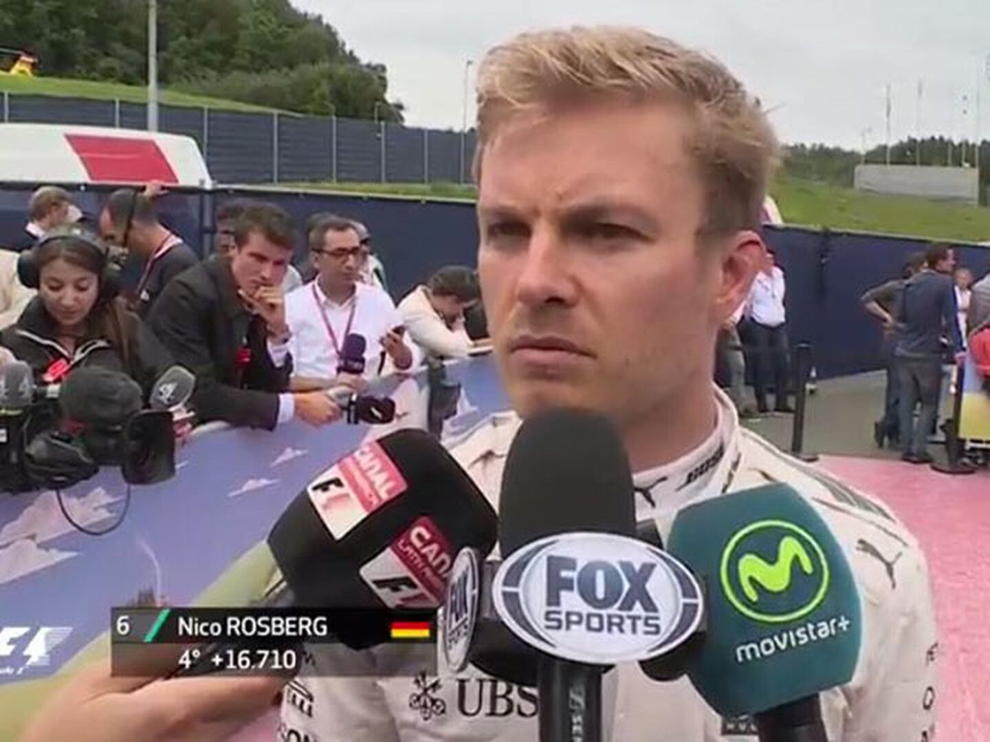 Rosberg se lanza fuertemente contra Hamilton
