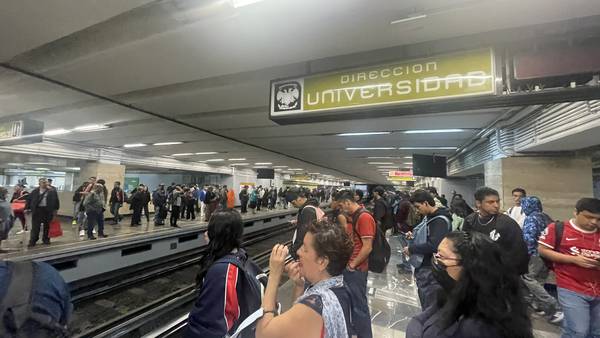 Línea 3 del Metro CDMX va ‘lentísima’ en ambas direcciones, reportan usuarios 