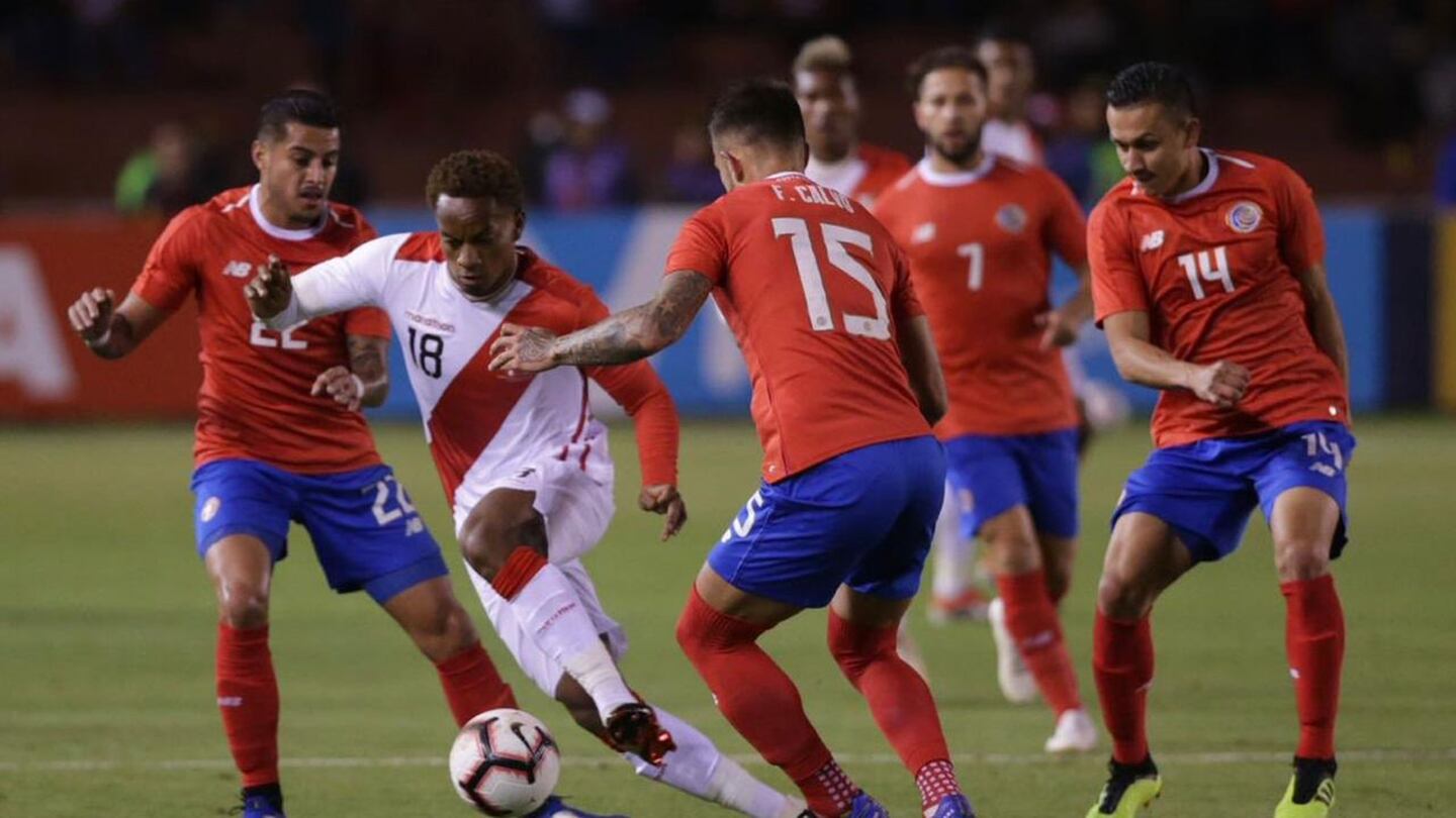 Perú mereció más pero perdió ante Costa Rica en Arequipa