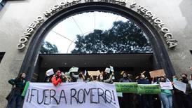 ‘Un dictador no será nuestro director’: comunidad CIDE marcha contra designación de Romero Tellaeche 