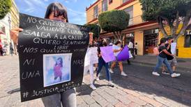 Marchan en Querétaro por feminicidio de Victoria Guadalupe