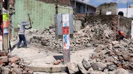 Gobierno federal sólo ha ejercido 35% de recursos para reconstrucción tras sismos