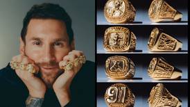 ¡De lujo! Patrocinador consiente a Lionel Messi con ocho anillos especiales por su Balón de Oro