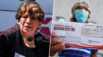 ¿Efecto Pensión del Bienestar?: Delfina Gómez es apoyada por beneficiarios