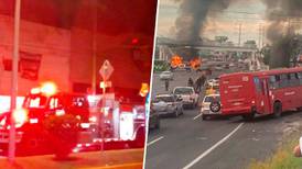 México ‘duerme’ en llamas: queman vehículos en Jalisco y Guanajuato tras operativos 