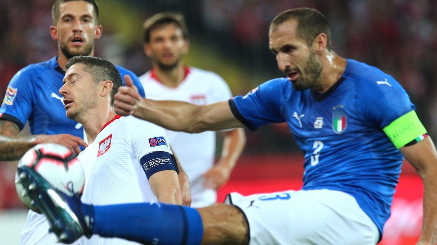 ¡Italia siendo Italia! Triunfo sobre la hora y Polonia se fue a la B de UEFA Nations League