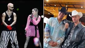 Maluma ‘enciende’ el escenario con Madonna y Grupo Firme: Así se puso su concierto en Medellín