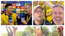 ¡Jamie Carragher GOZÓ el MURO AMARILLO del Dortmund! Cerveza, entrevistas y ‘me sentí como un beatle’ (VIDEO)