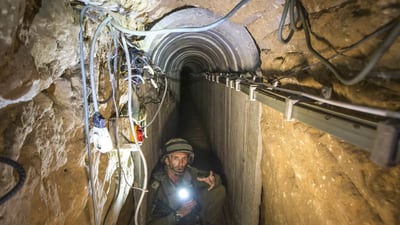 Franja de Gaza: Israel inunda con agua del mar varios túneles de Hamás
