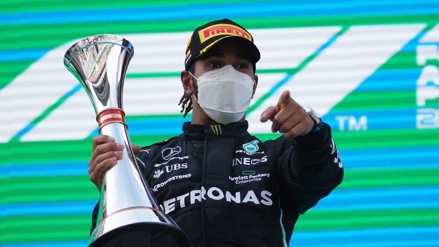 ¡El gran día de Lewis Hamilton en el Gran Premio de España!
