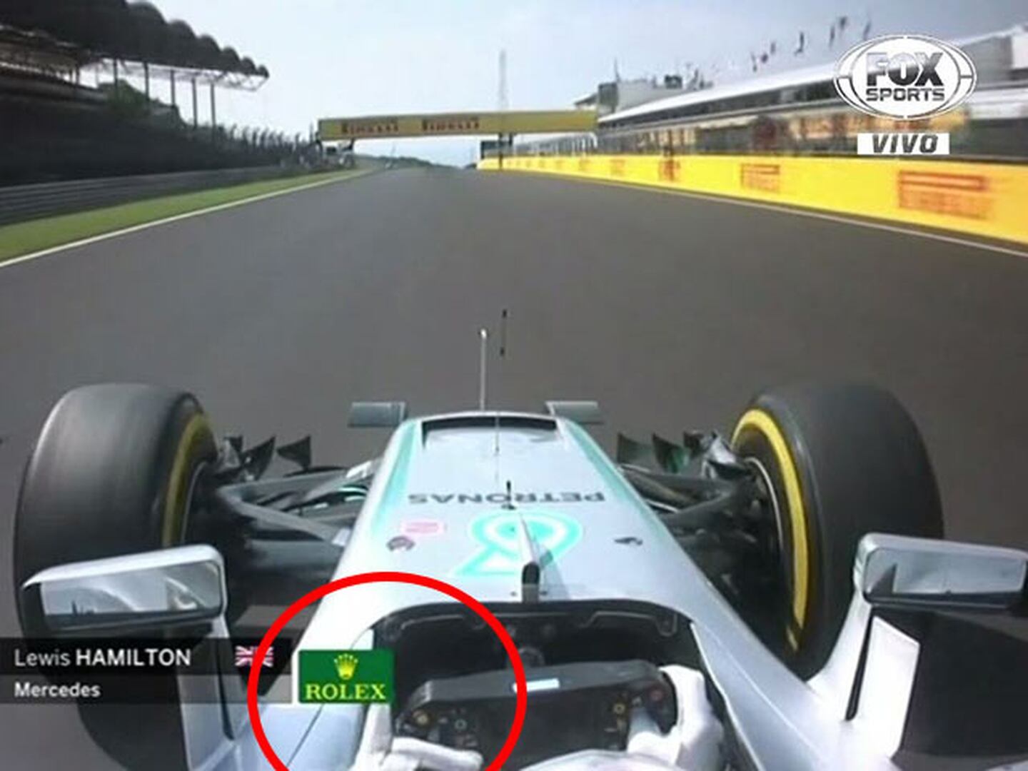 Hamilton mostró el 'dedo grosero' a Esteban Gutiérrez
