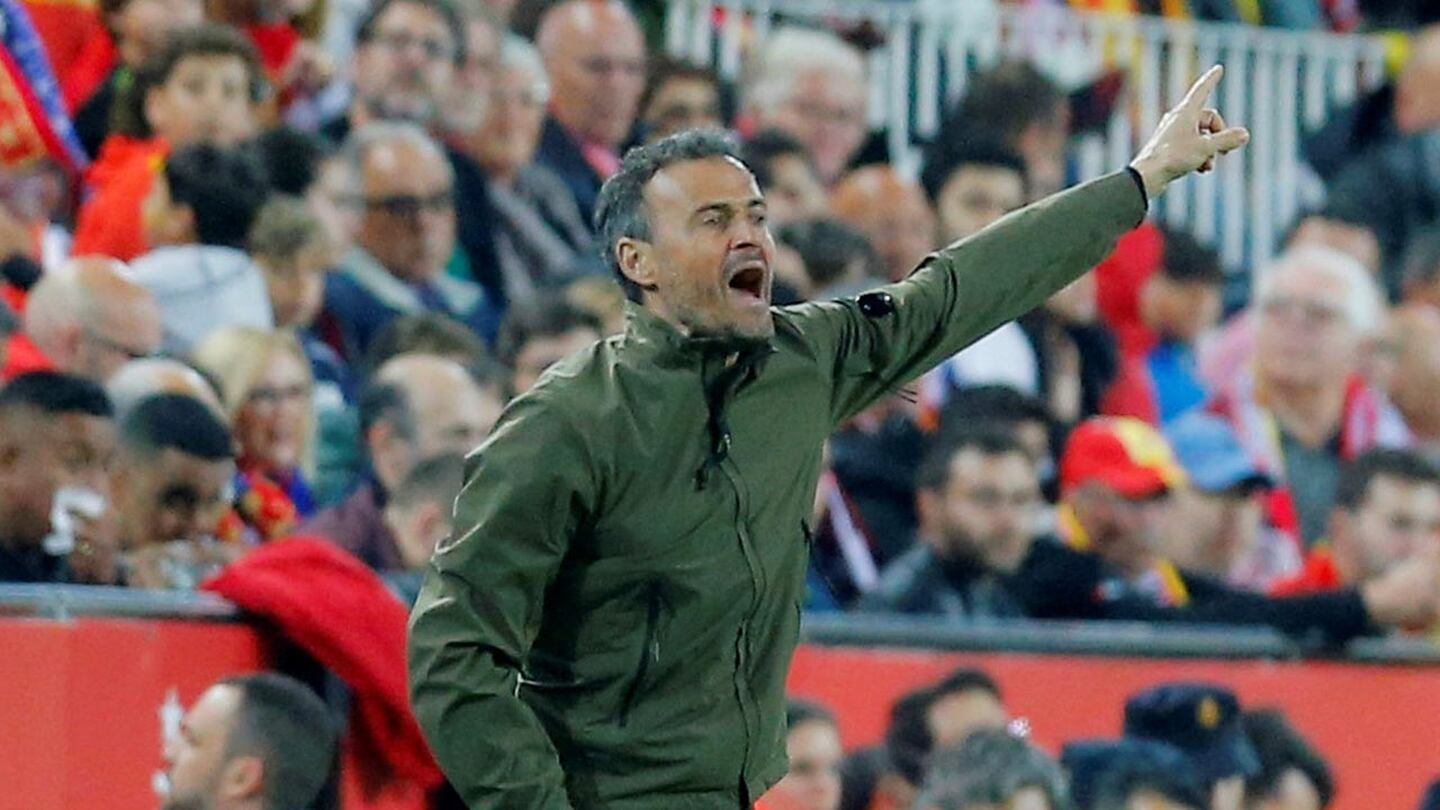 Luis Enrique renunció como técnico de la Selección de España