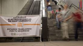 Orina de humano, una de las razones por las que escaleras eléctricas del Metro se descomponen