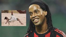 Ronaldinho anotó GOLAZO de CHILENA en Turquía y muestra que la magia sigue intacta (VIDEO)