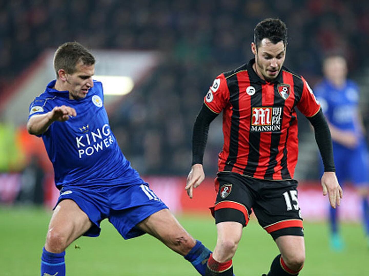 Leicester City cayó ante Bournemouth