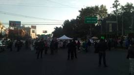 Bloquean avenida Universidad en protesta por construcción de Mítikah 