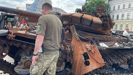 Ucrania exhibirá los tanques rusos que ha destruido durante la invasión