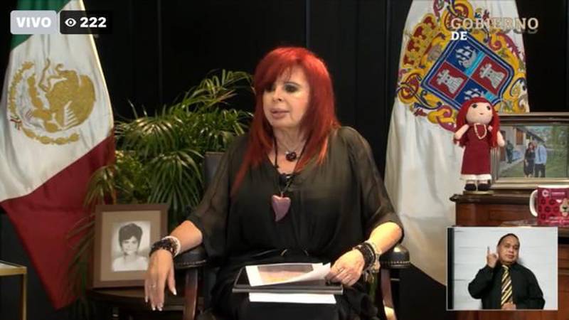 Sansores acusó a la alcaldesa de Campeche de lavado de dinero (Foto: Captura de pantalla)