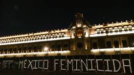 ‘México feminicida’: Comienzan las manifestaciones en Palacio Nacional