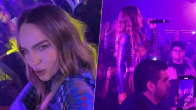 Belinda bailó ‘Sapito’ en Polanco: ¿Cuánto cuesta ir al antro donde la cantante dio un concierto? 