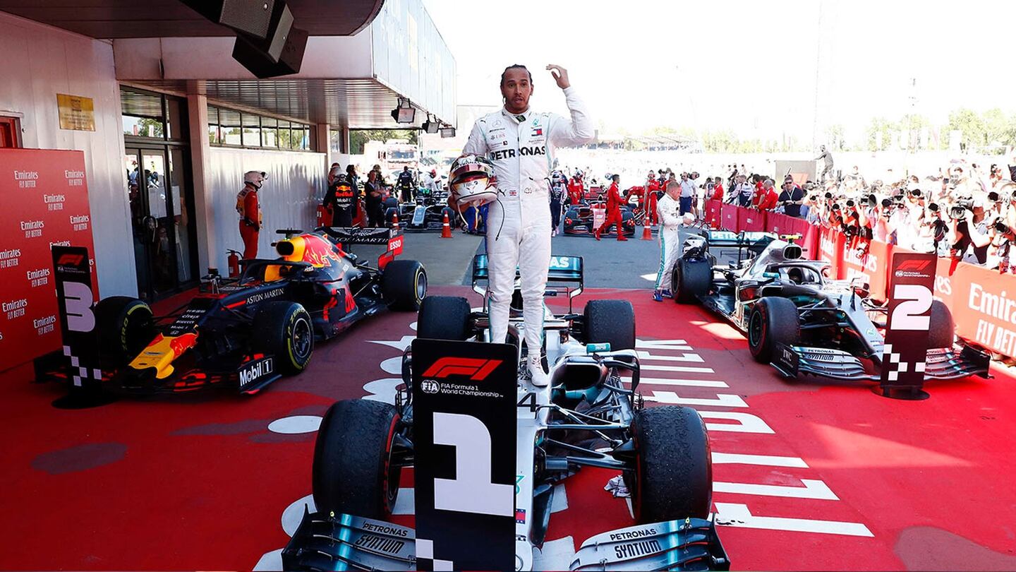 Lewis Hamilton se consagró en el GP de España