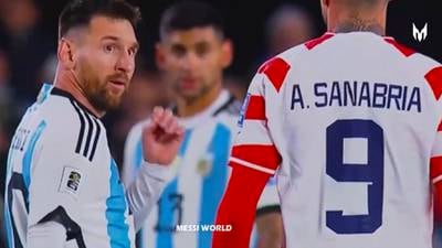 ¿Tonny Sanabria le escupió a Lionel Messi? Esto fue lo que pasó