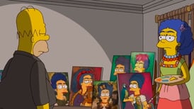 Marge y Homero 'reviven' a Frida Kahlo y Diego Rivera en Los Simpson