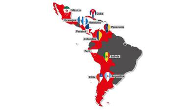 Mapa de la ‘izquierda’ en Latinoamérica: estos son los países donde domina