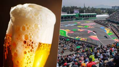 ¡Agárrate! Este es el precio de la cerveza en el GP de México del Autódromo Hermanos Rodríguez 