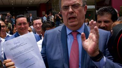 Morena admite la impugnación de Marcelo Ebrard: ‘Comisión al fin admitió la queja’
