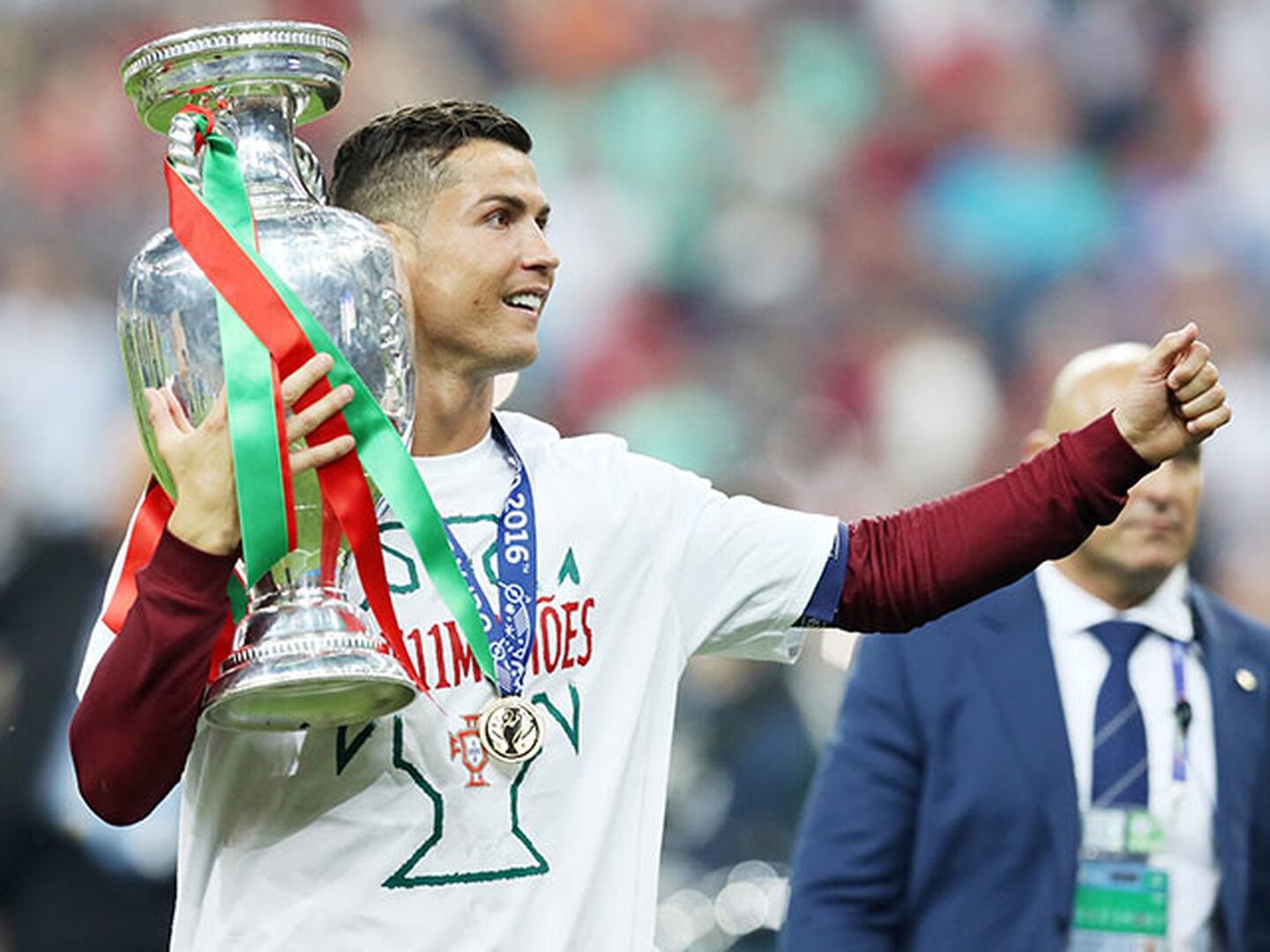 Cristiano Ronaldo: 'No hay campeones sin suerte'