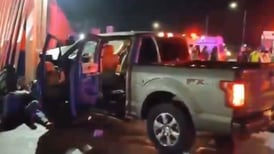 Atropellan a aficionados de Monterrey: Muere una persona y varios heridos tras partido con Santos